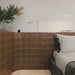 WOW - Sweet Bars 5 in. x 5 in. Glossy Porcelain Mosaic - Honey wall installation