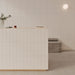 WOW - Twin Peaks - TP Med - 3" x 12" - Ceramic Tile - Matte - Dove Installed