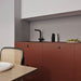 WOW - Twin Peaks - TP Up - 3" x 12" - Ceramic Tile - Matte - Grey Installed