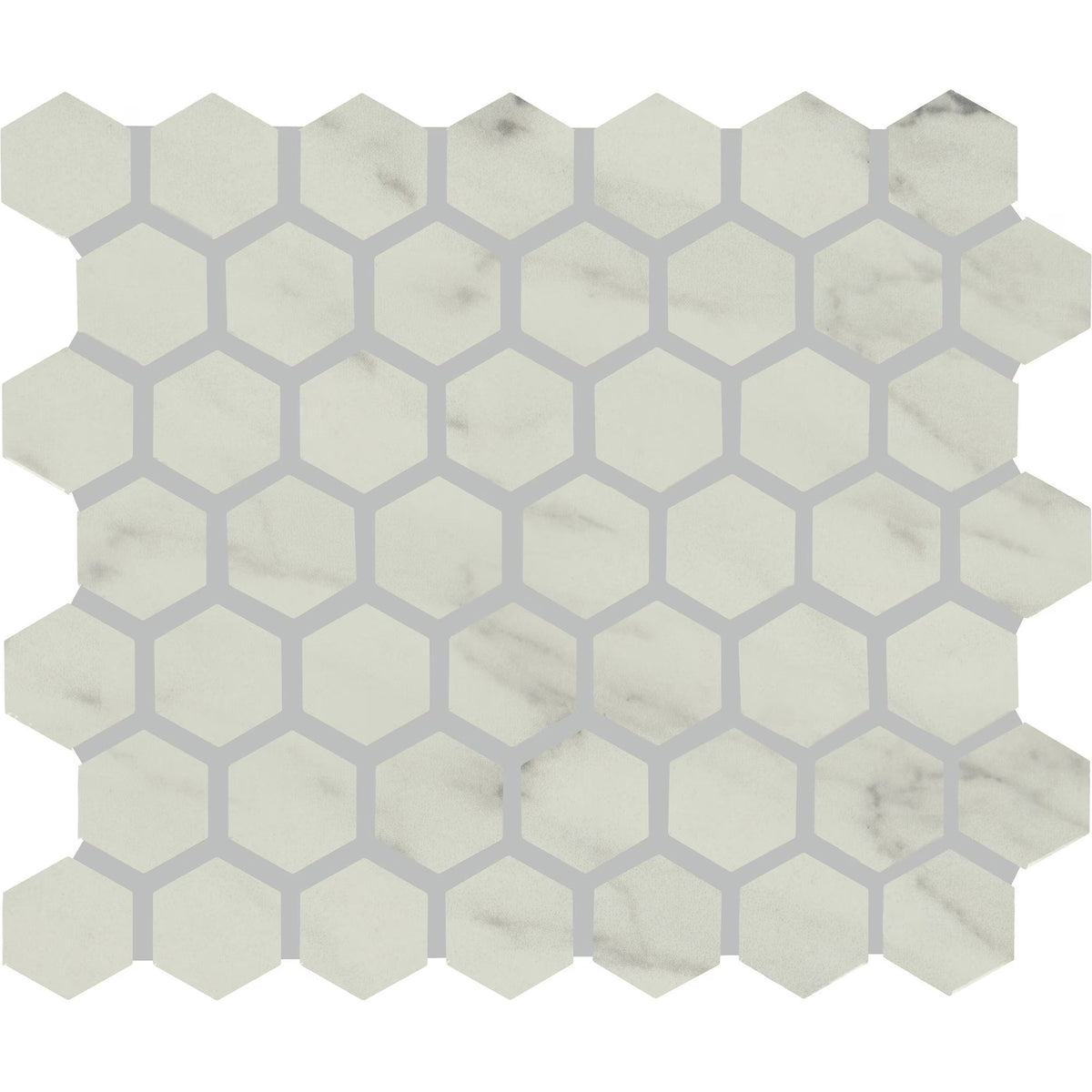 American Olean - Clarasea 1.5&quot; Hexagon Mosaic Tile  - Majestic