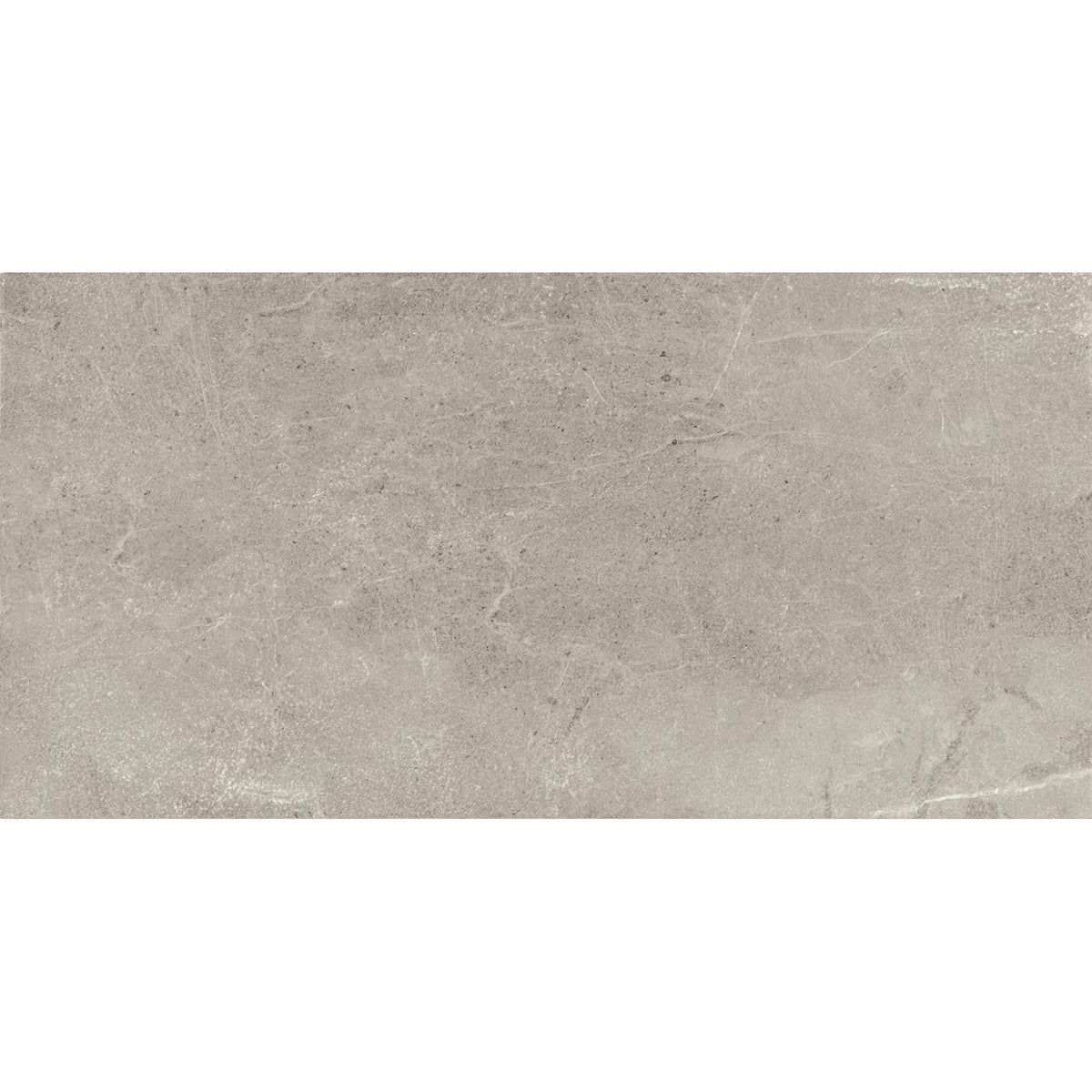 American Olean - Primstone 12&quot; x 24&quot; Glazed Porcelain Tile - Ash