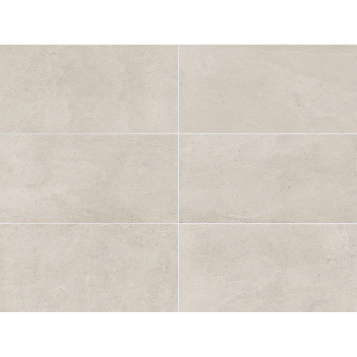 American Olean - Primstone 12" x 24" Glazed Porcelain Tile - Buff