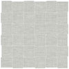 See Anatolia - Belgian Linen 2 in. x 2 in. Color Body Basketweave Porcelain Mosaic - Mist