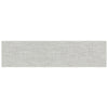 See Anatolia - Belgian Linen 3 in. x 12 in. Color Body Porcelain Bullnose - Mist