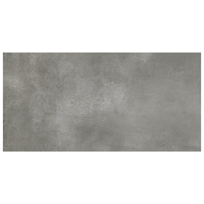 Anatolia - Ceraforge 12 in. x 24 in. Color Body Porcelain Tile - Titanium