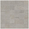 See Anatolia - Crux 2 in. x 2 in. Glazed Porcelain Mosaic - Ash