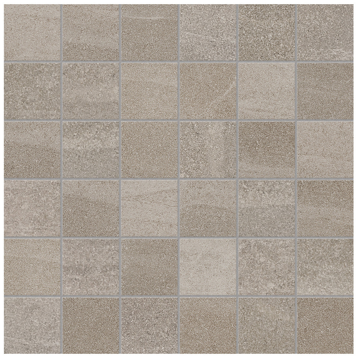 Anatolia - Crux 2 in. x 2 in. Glazed Porcelain Mosaic - Earth