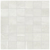 See Anatolia - Crux 2 in. x 2 in. Glazed Porcelain Mosaic - Ivory