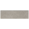 See Anatolia - Crux 3 in. x 10 in. Glazed Ceramic Bullnose - Ash