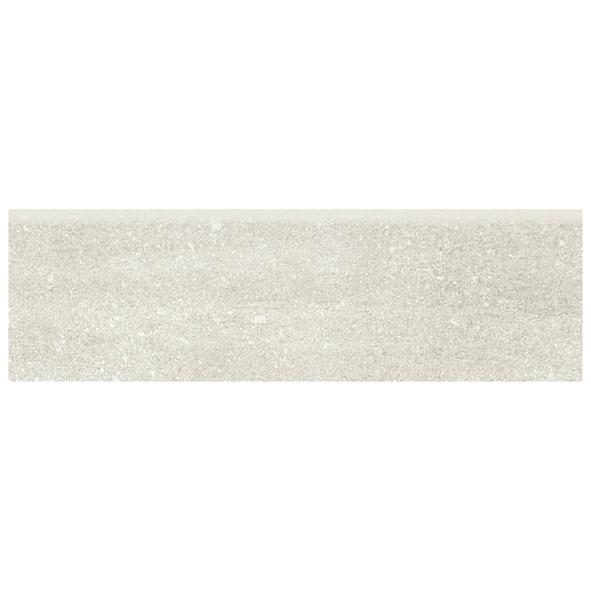 Anatolia - Crux 3 in. x 10 in. Glazed Ceramic Bullnose - Ivory