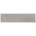 Anatolia - Crux 3 in. x 12 in. Glazed Porcelain Bullnose - Ash