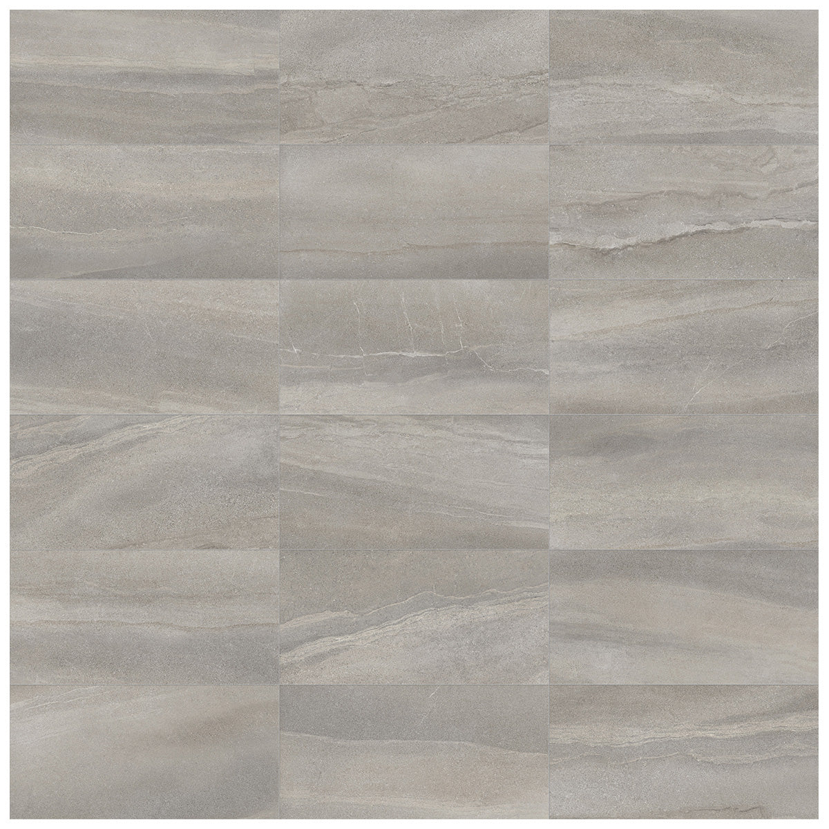 Anatolia - Crux 13 in. x 13 in. Glazed Porcelain Tile - Ash