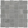 See Anatolia - Davenport 2 in. x 2 in. Glazed Porcelain Basketweave Mosaic - Mica