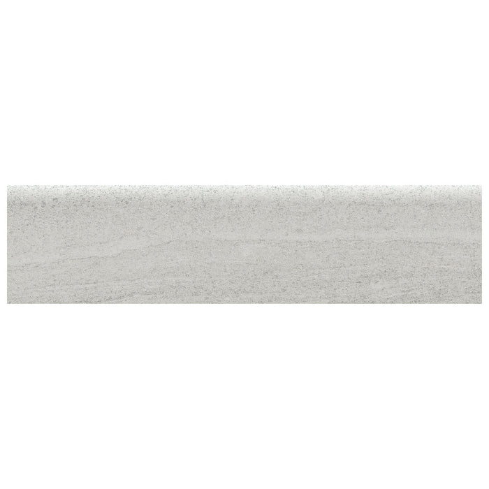 Anatolia - Davenport 3 in. x 12 in. Glazed Porcelain Bullnose - Ash