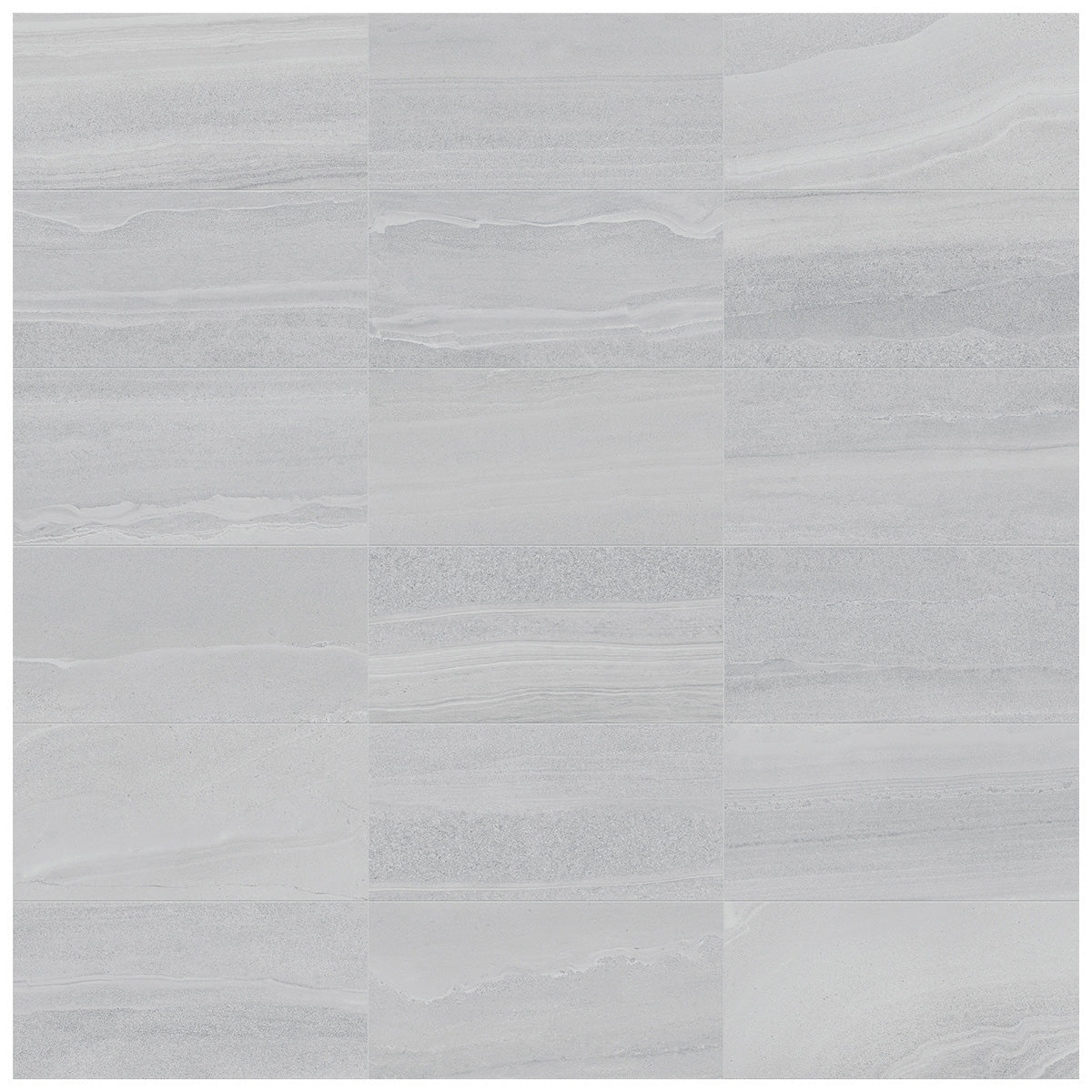 Anatolia - Davenport 12 in. x 24 in. Glazed Porcelain Tile - Ice