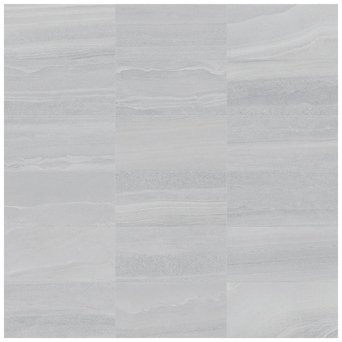 Anatolia - Davenport 12 in. x 24 in. Glazed Porcelain Tile - Ice