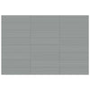 See Anatolia - Geometra - 3 in. x 12 in. - Ceramic Wall Tile - Glossy Divide - Charcoal