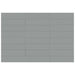 Anatolia - Geometra - 3 in. x 12 in. - Ceramic Wall Tile - Glossy Maze - Charcoal