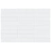Anatolia - Geometra - 3 in. x 12 in. - Ceramic Wall Tile - Glossy Maze - Powder
