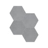 See Anatolia - Tapestri 8.5 in. Glazed Porcelain Hexagon Tile - Cashmere Blend