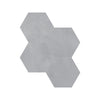 See Anatolia - Tapestri 8.5 in. Glazed Porcelain Hexagon Tile - Cashmere