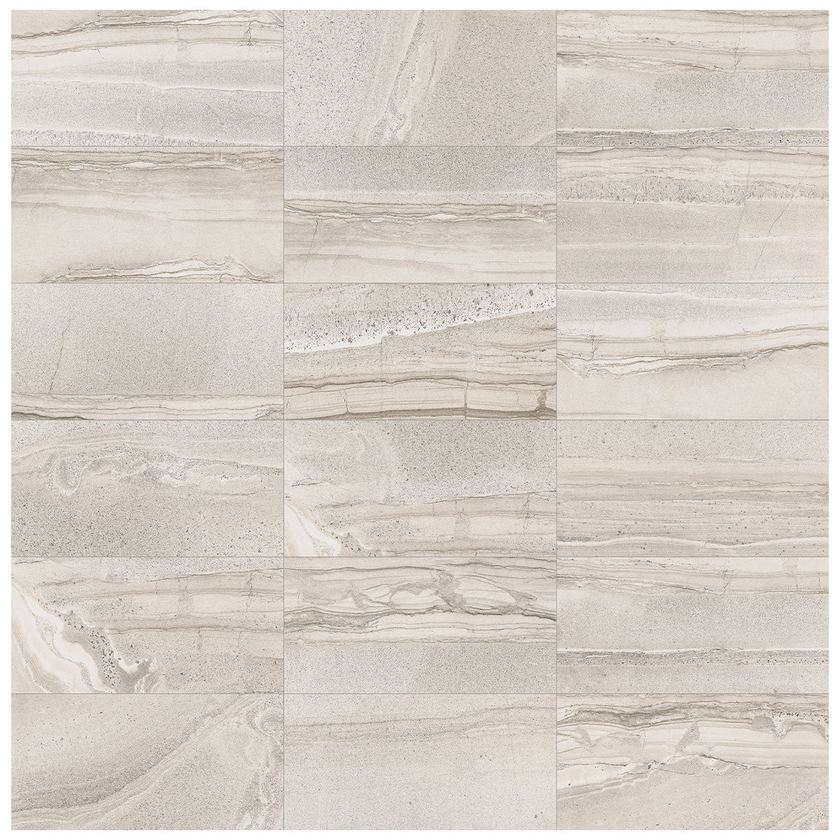 Anatolia - Amelia 12 in. x 24 in. Glazed Porcelain Tile - Mist Matte - Color Variation