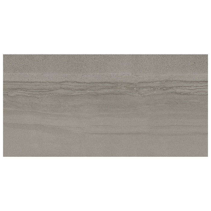 Anatolia - Amelia 12 in. x 24 in. Glazed Porcelain Tile - Smoke Polished