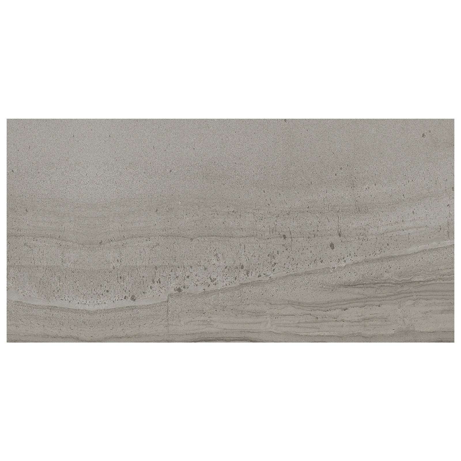 Anatolia - Amelia 18 in. x 36 in. Glazed Porcelain Tile - Smoke