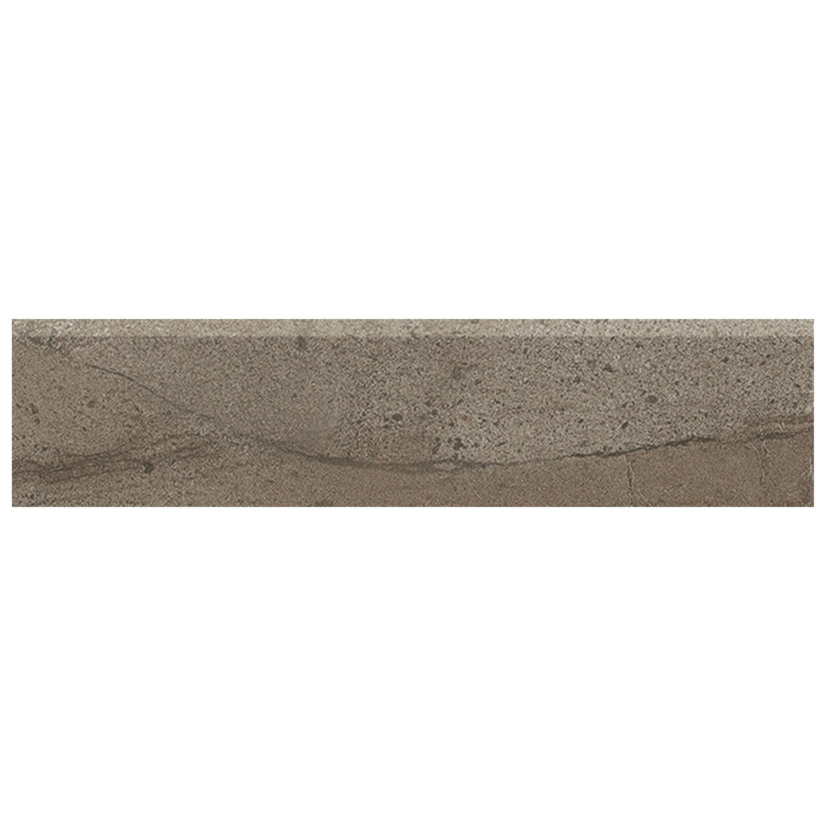 Anatolia - Amelia 3 in. x 12 in. Glazed Porcelain Bullnose - Earth Matte