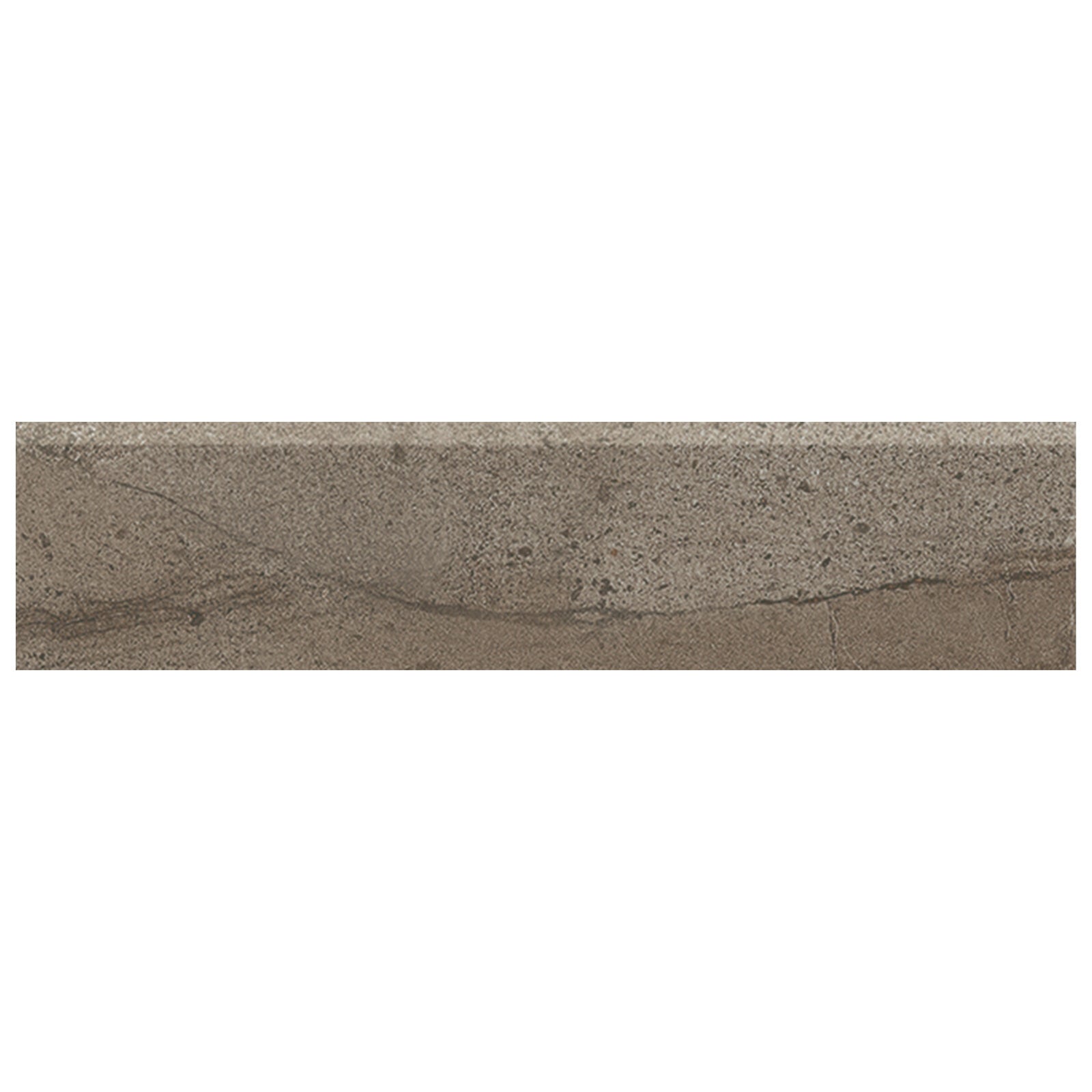 Anatolia - Amelia 3 in. x 12 in. Glazed Porcelain Bullnose - Earth Matte