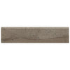 See Anatolia - Amelia 3 in. x 12 in. Glazed Porcelain Bullnose - Earth Matte