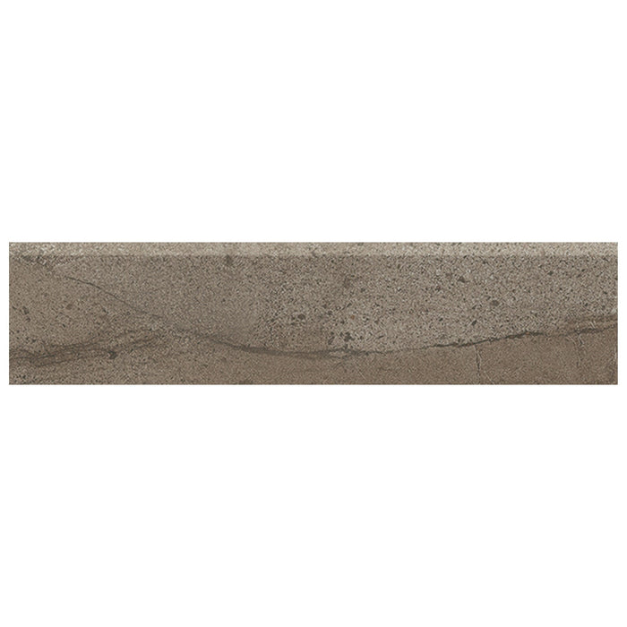 Anatolia - Amelia 3 in. x 12 in. Glazed Porcelain Bullnose - Earth Polished