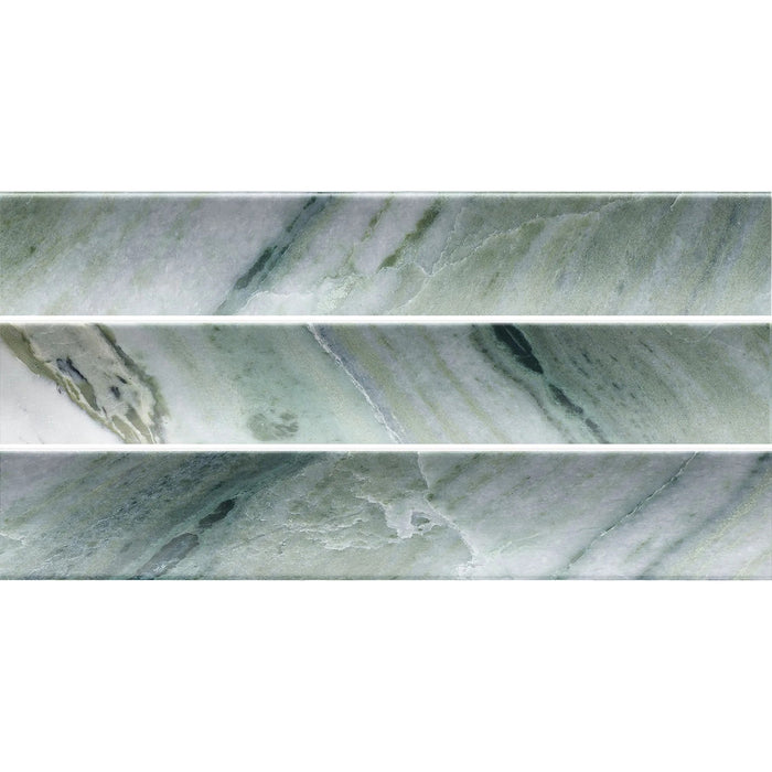 MTD - Argos Collection - 4.5 in. x 9 in. Porcelain Wall Tile - Jade