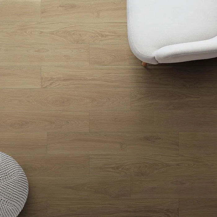 Arizona Tile - Alpi Series 6 in. x 36 in. Porcelain Tile - Avana Room Scene