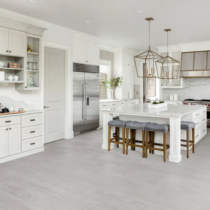 Arizona Tile - Alpi Series 6 in. x 36 in. Porcelain Tile - Perla Room