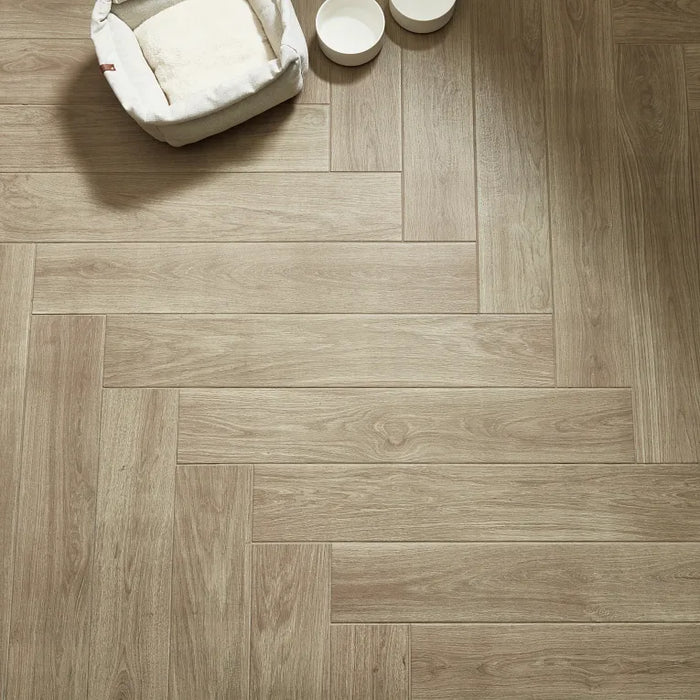 Arizona Tile - Alpi Series 8 in. x 48 in. Porcelain Tile - Avana Room Scene 2