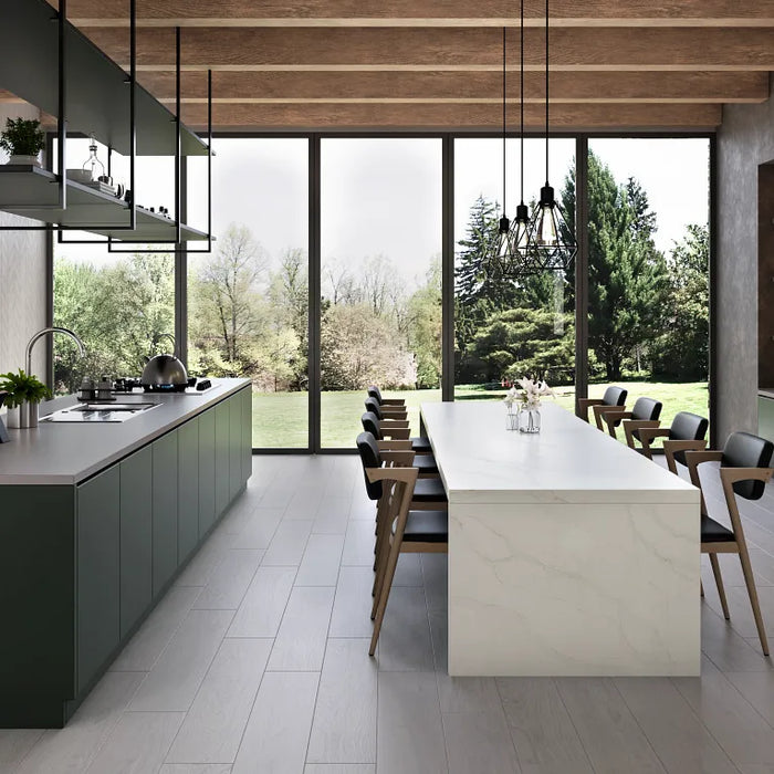 Arizona Tile - Alpi Series 8 in. x 48 in. Porcelain Tile - Chiaro Room Scene2