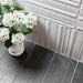 Arizona Tile - Alpi Series 8 in. x 48 in. Porcelain Tile - Scuro Room Floor Install 2