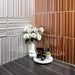 Arizona Tile - Alpi Series 8 in. x 48 in. Porcelain Tile - Scuro Room Floor Install