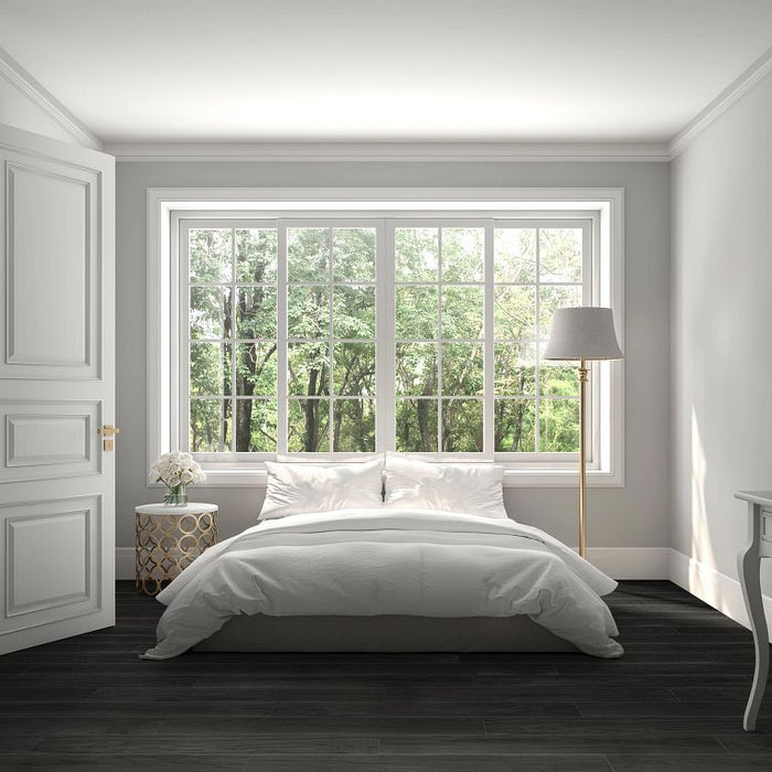 Arizona Tile - Alpi Series 8 in. x 48 in. Porcelain Tile - Scuro Room Scene