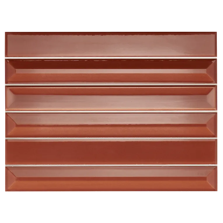 Arizona Tile - Gem 2x16 Porcelain Mosaic - Cotto