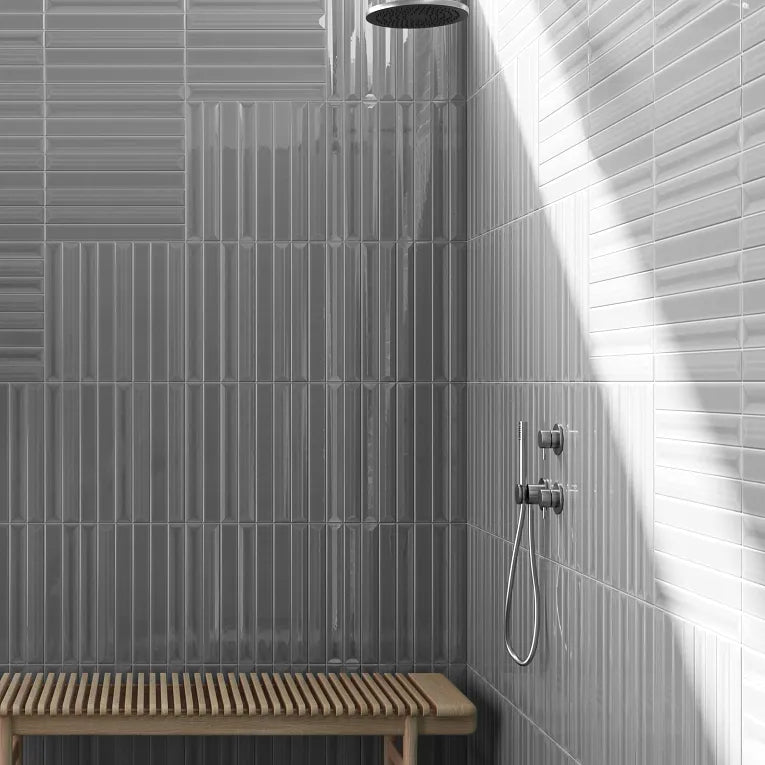Arizona Tile - Gem 2x16 Porcelain Mosaic - Grigio