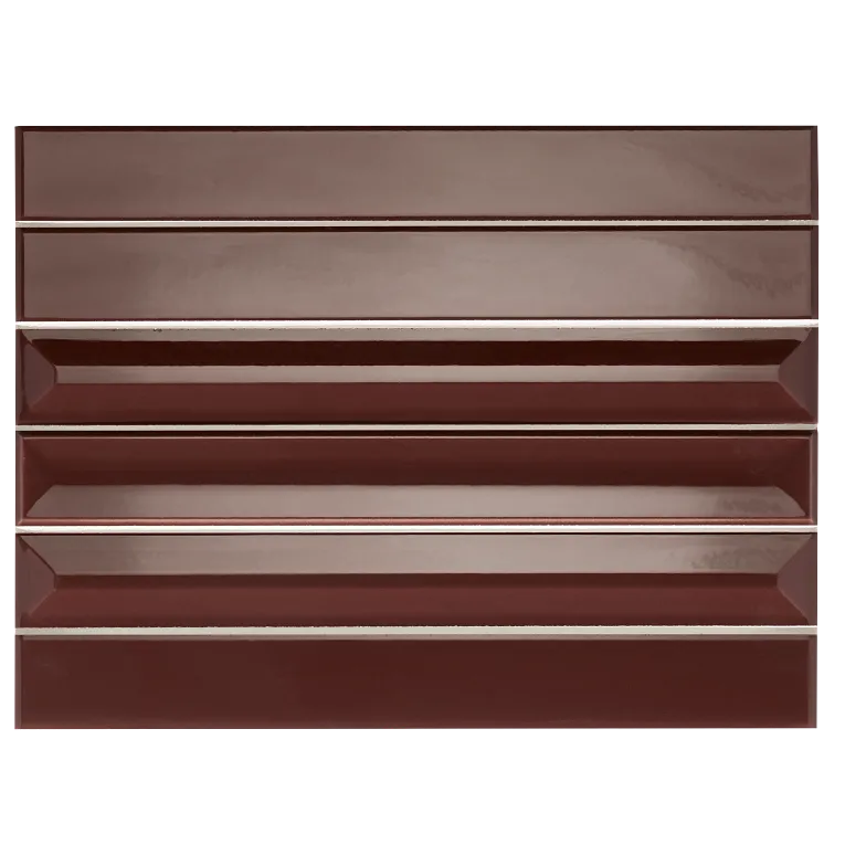 Arizona Tile - Gem 2x16 Porcelain Mosaic - Tabacco