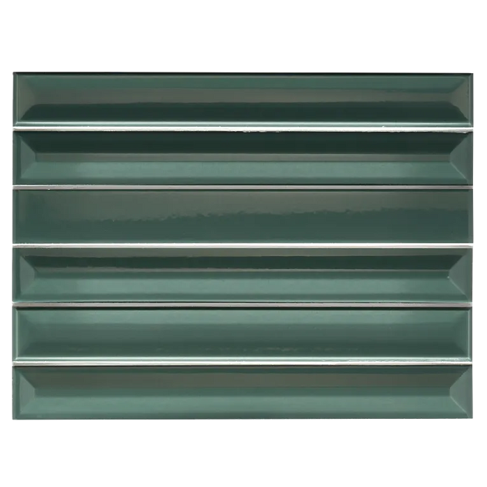 Garzon Tile Arizona Tile - Gem 2x16 Porcelain Mosaic - Verde — Floorzz