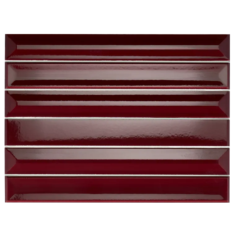 Arizona Tile - Gem 2x16 Porcelain Mosaic - Vino