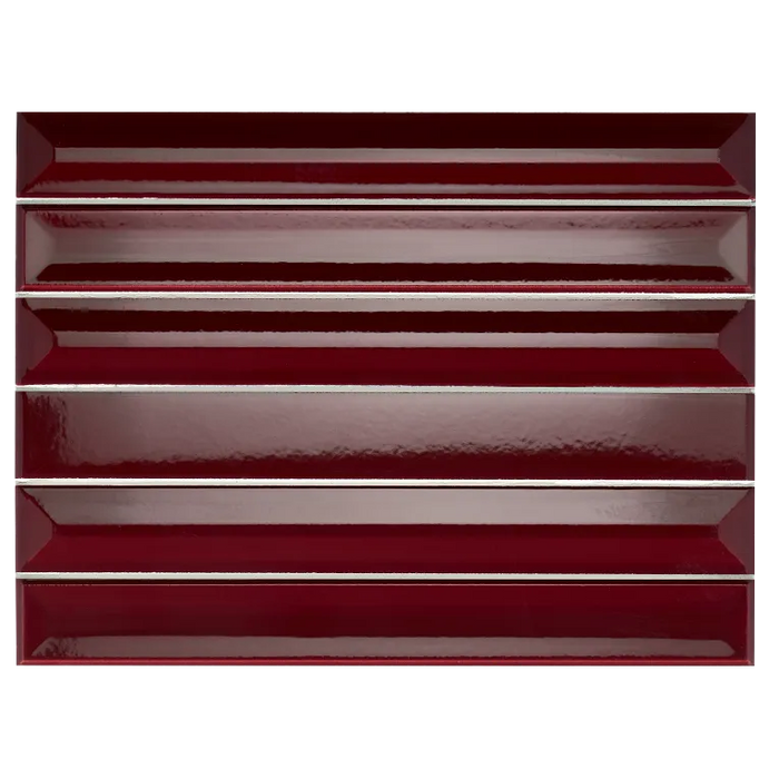 Arizona Tile - Gem 2x16 Porcelain Mosaic - Vino