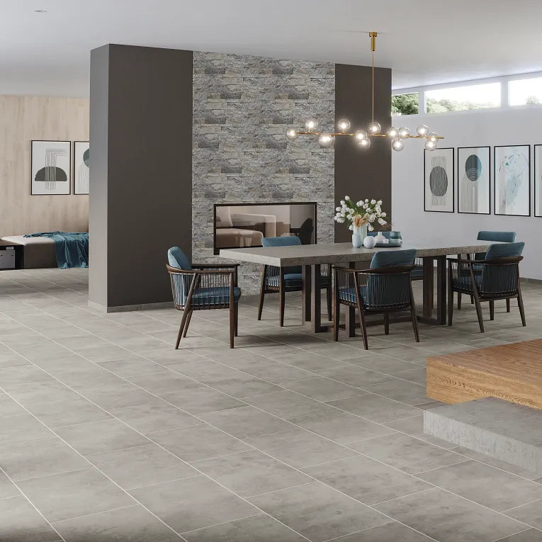 Arizona Tile - Cove 12x24 Porcelain Tile - Fog Room Scene