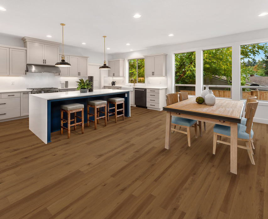 Floors 2000 - Au Naturel Collection 4 in. x 48 in. Luxury Vinyl - Golden floor installation
