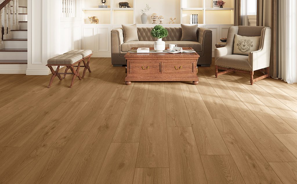 Audacity - Vivid 3D - 9.13 in. x 60.31 in. Luxury Vinyl Plank DPC - Arbor Installed