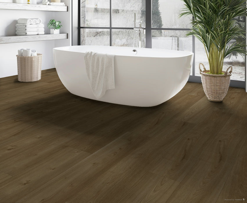 Audacity - Vivid 3D - 9.13 in. x 60.31 in. Luxury Vinyl Plank DPC - Glen installed